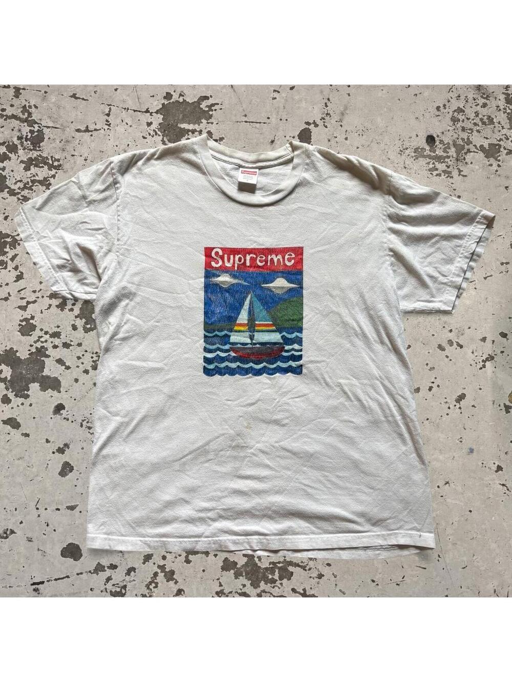 Mens Supreme Sailboat Tee